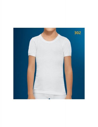 Camiseta niño cotton m/c 302
